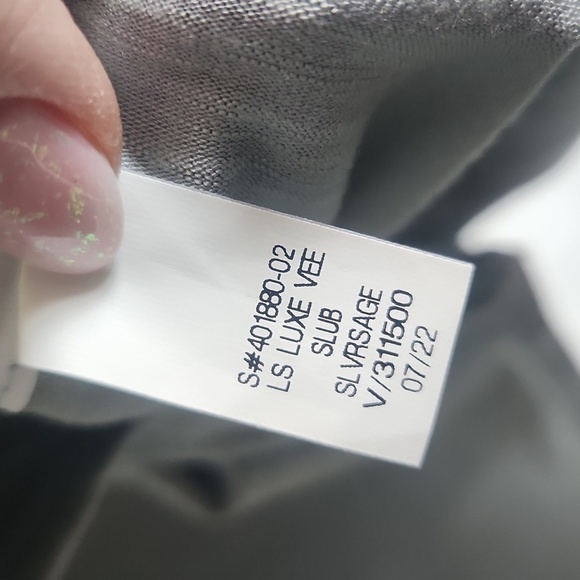 Old Navy Luxe Green Long Sleeve Plus Size Tee Size 3x - Picture 9 of 9